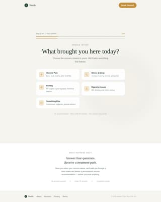 Ayurveda & Alternative Medicine Booking Website Template