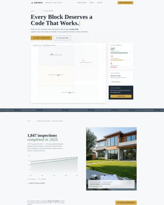Enforce - Authoritative Municipal Landing Page Template