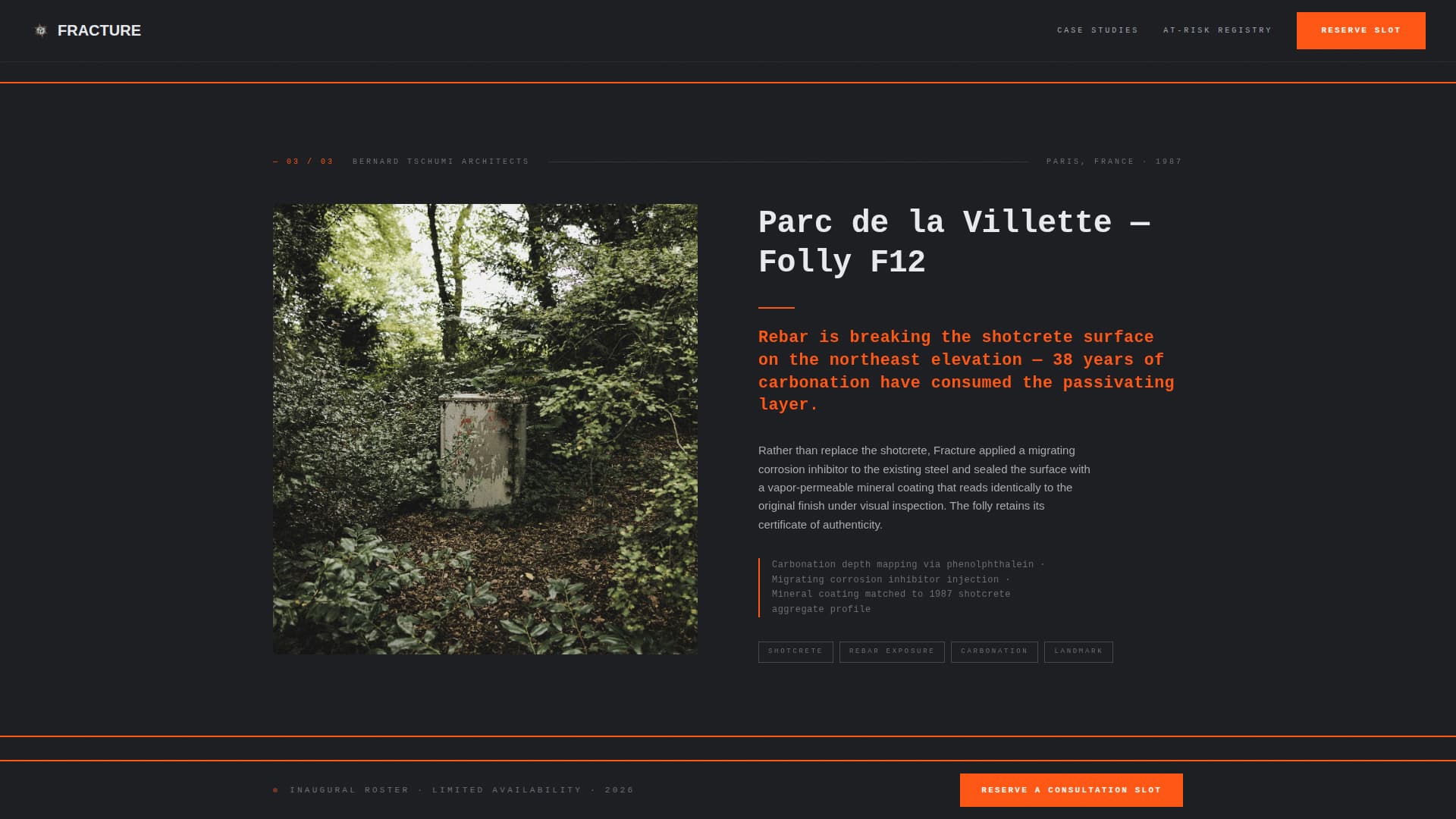 Deconstructivist Architecture Pre-Launch Website Template