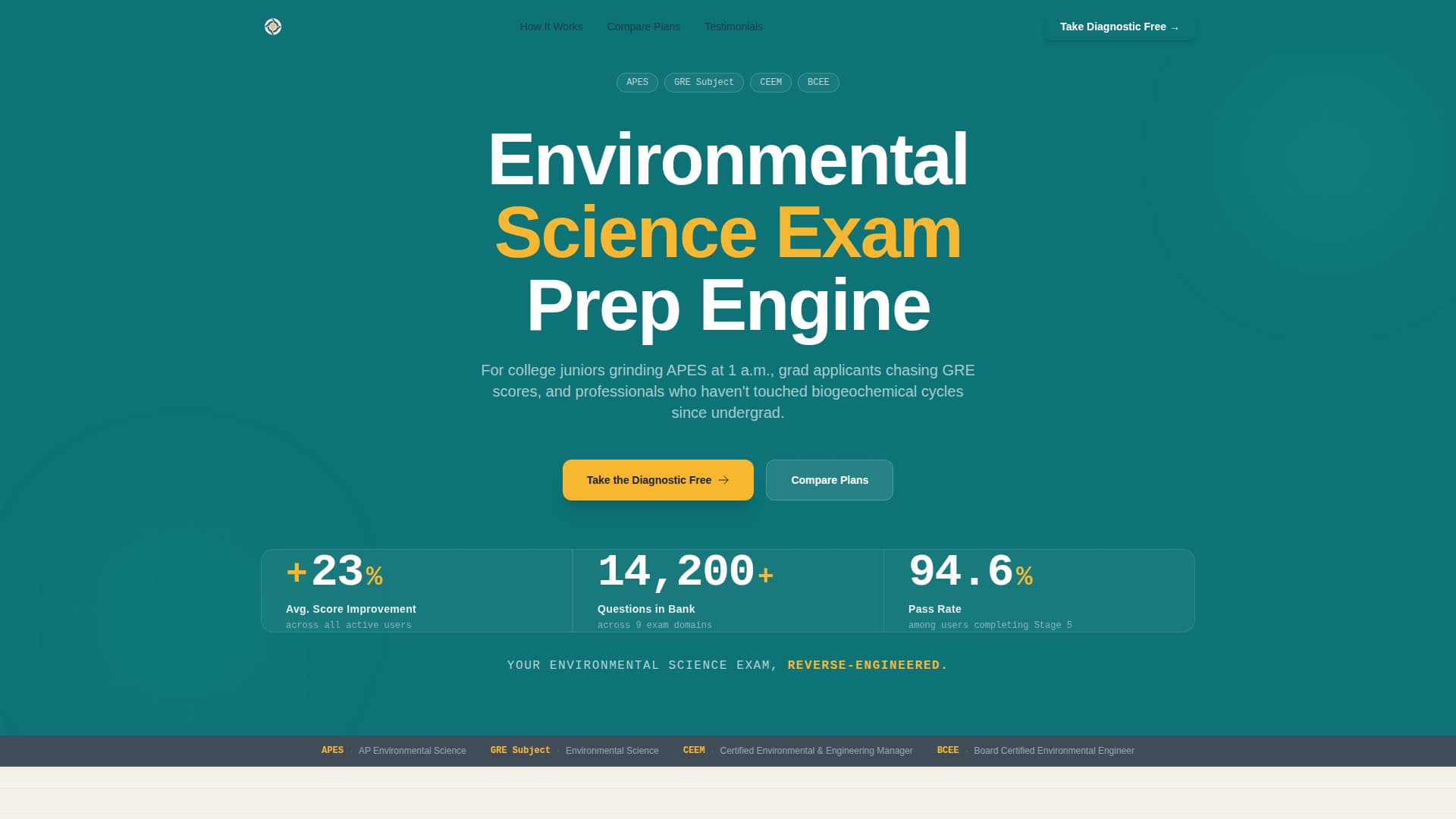 Terra — Intelligent Environmental Science Landing Page Template