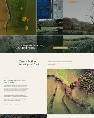Farm - Premium & Landing Page Template