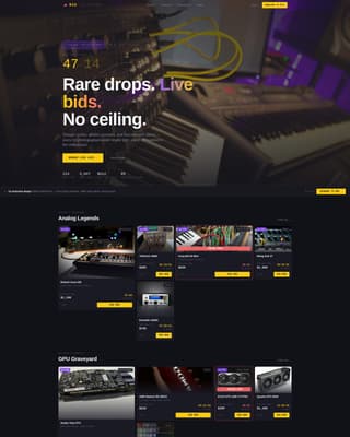 Electronics E-Commerce Blog Website Template