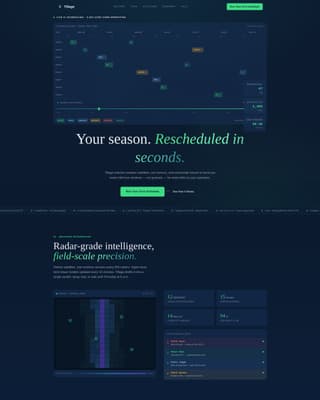 Harvest — Authoritative Sustainable Agriculture Landing Page Template