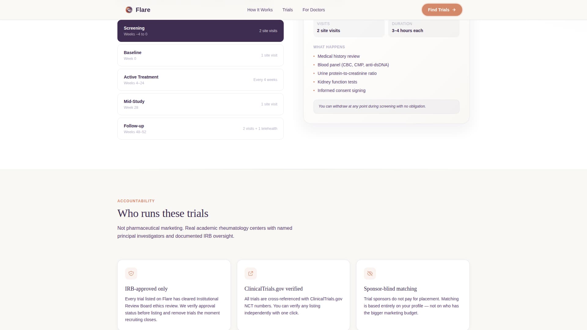 Lupus Care Professional Website Template