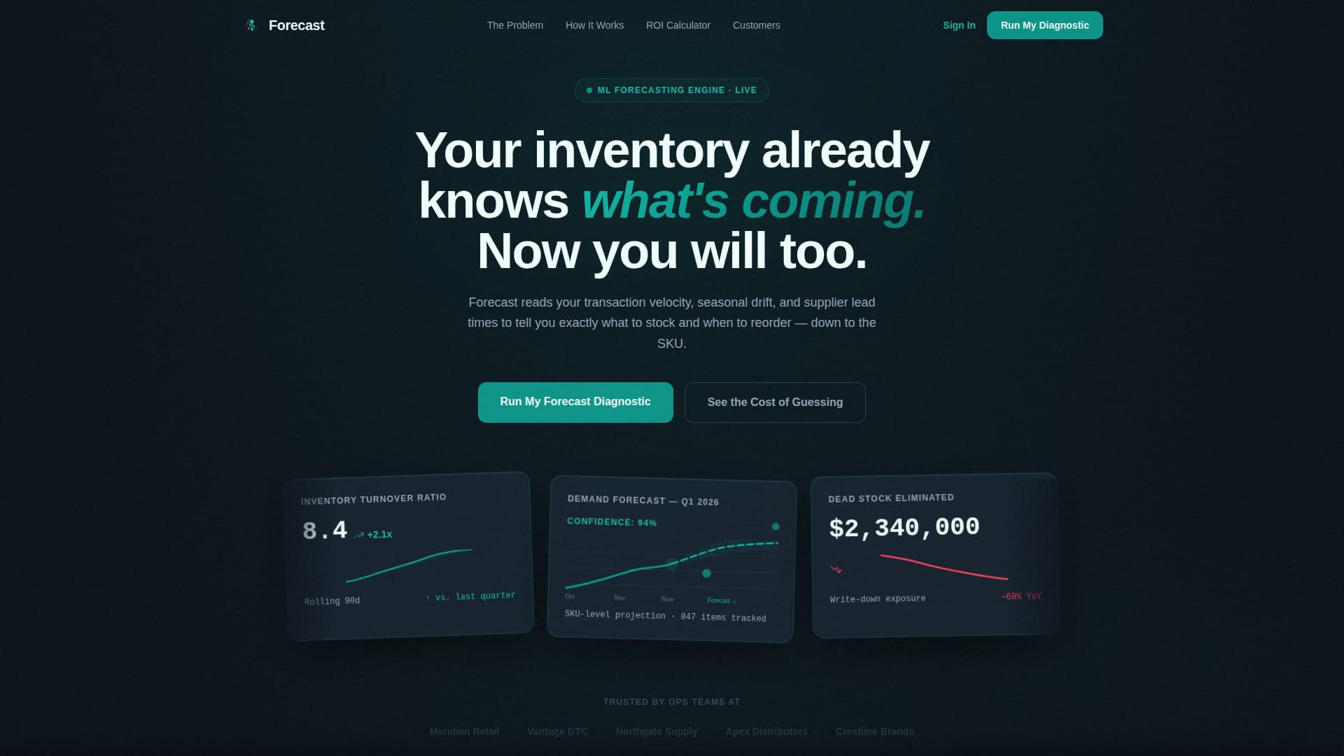 AI for Financial Cost Calculator Website Template