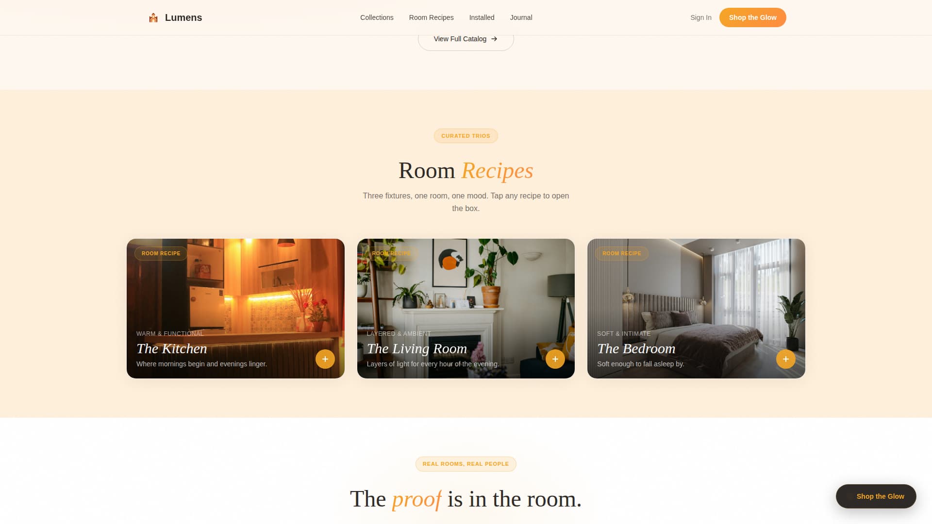 Spectrum — Radiant Lighting Design Landing Page Template
