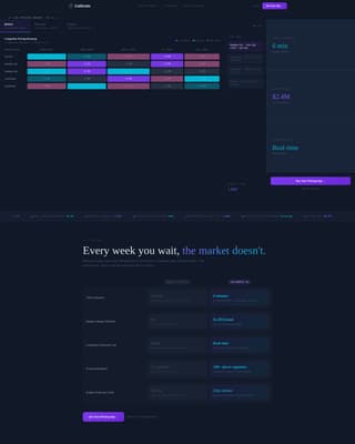 Optimize — Intelligent Dynamic Pricing Landing Page Template