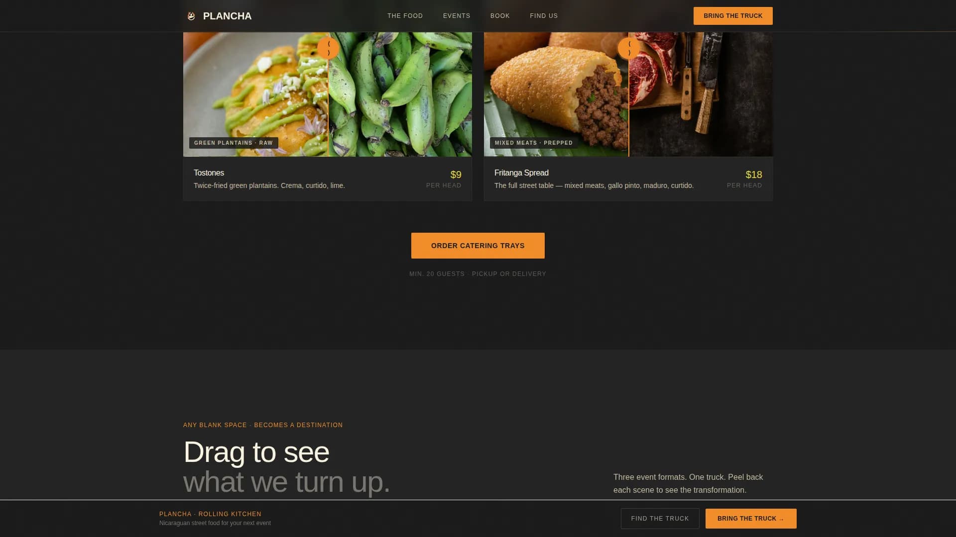 Tagine — Warm Artisan North African Restaurant Landing Page Template