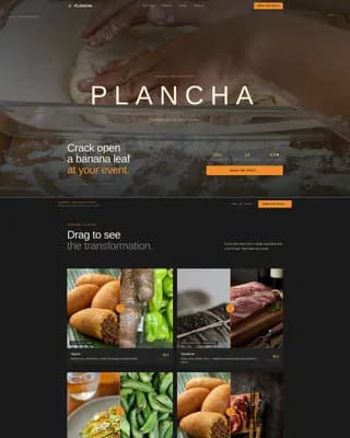 Tagine — Warm Artisan North African Restaurant Landing Page Template