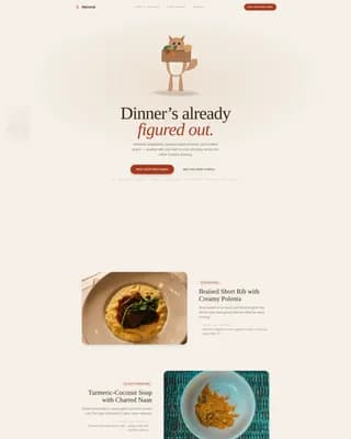 Bounty — Premium Organic Delivery Landing Page Template