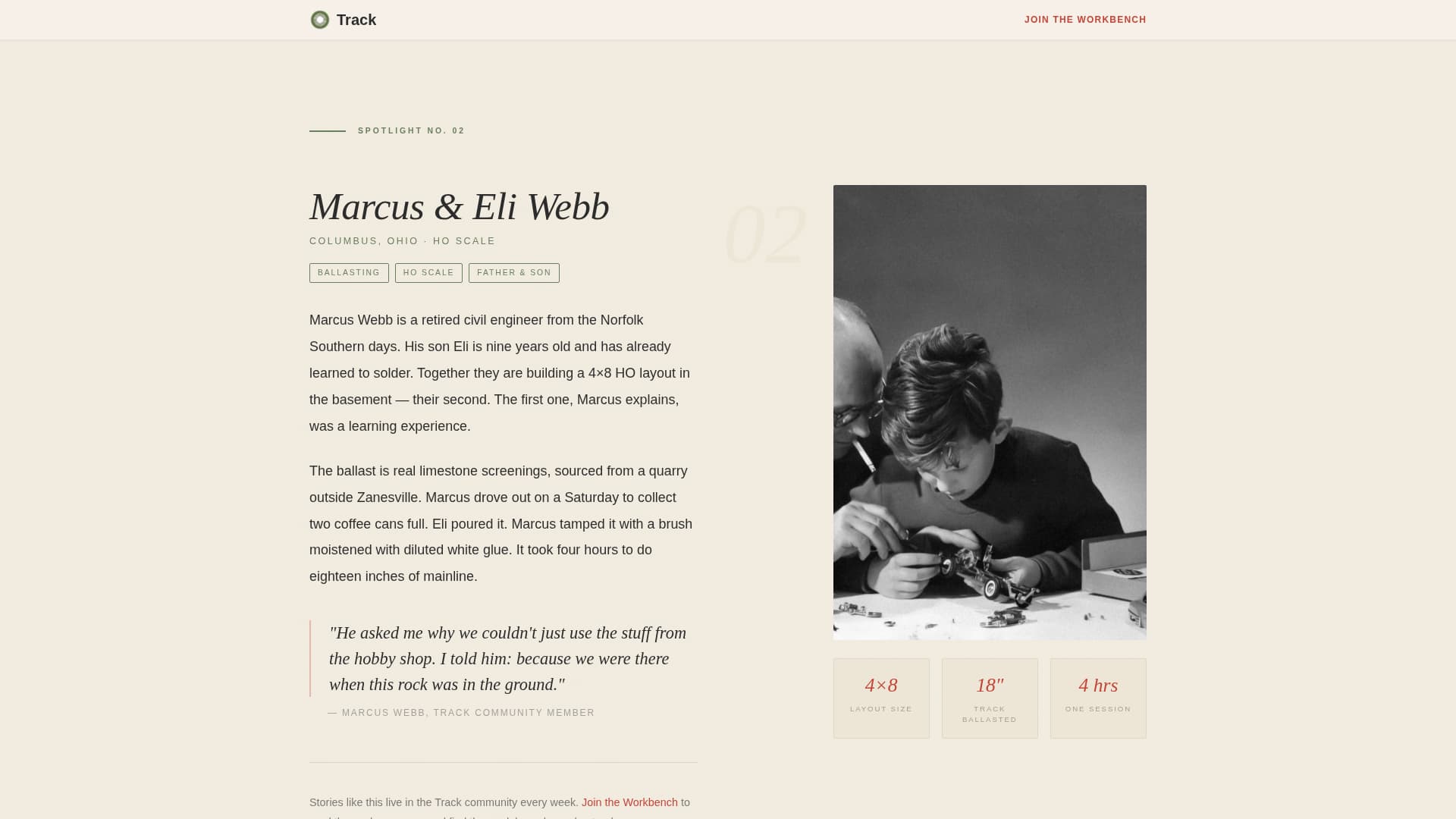 Hobby & Passion Content Specialist Blog Website Template