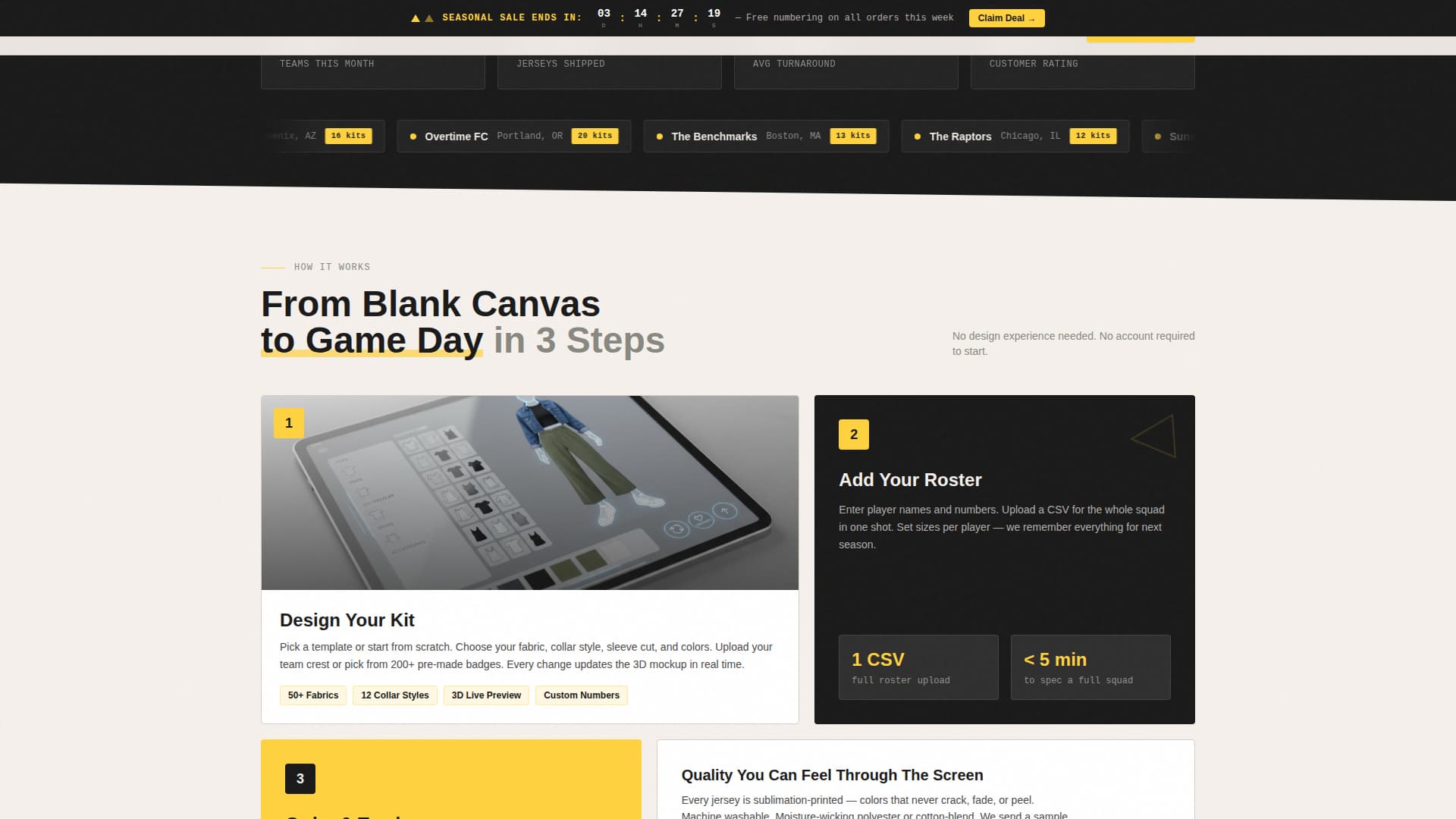 Niche & Artisan Products Professional Website Template