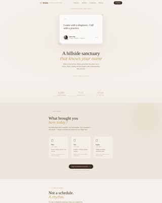 Dosha - Healing Ayurveda Landing Page Template