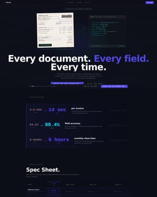 Parse - Powerful E-Commerce Landing Page Template