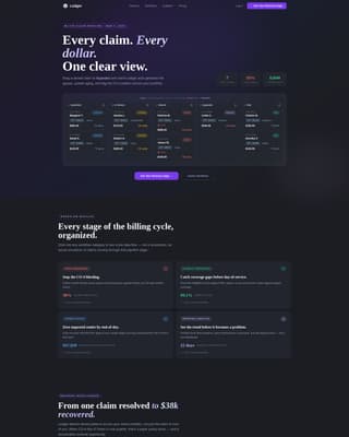Invoice — Powerful Medical Billing Landing Page Template