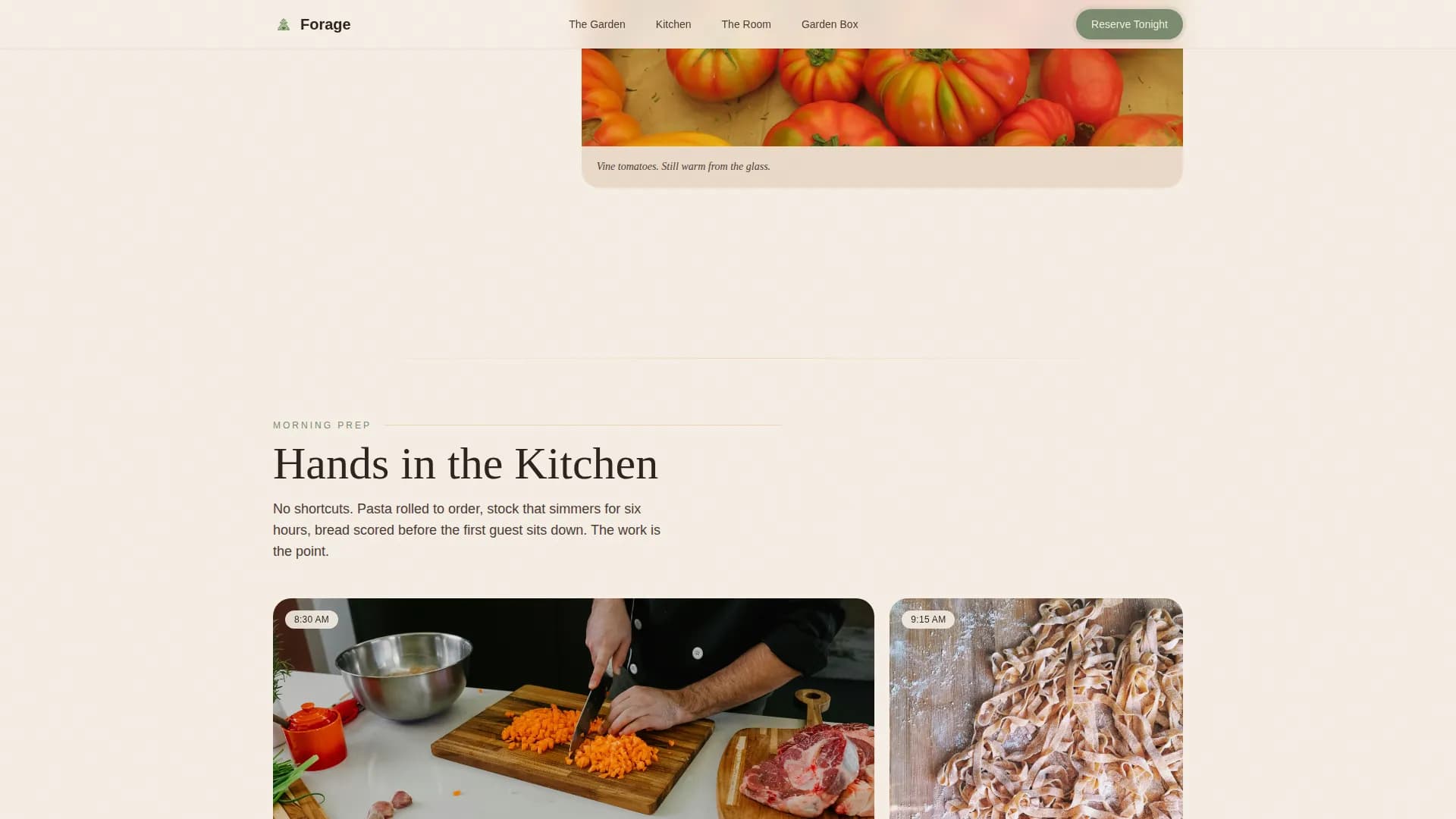 Wild — Gourmet Restaurant Landing Page Template