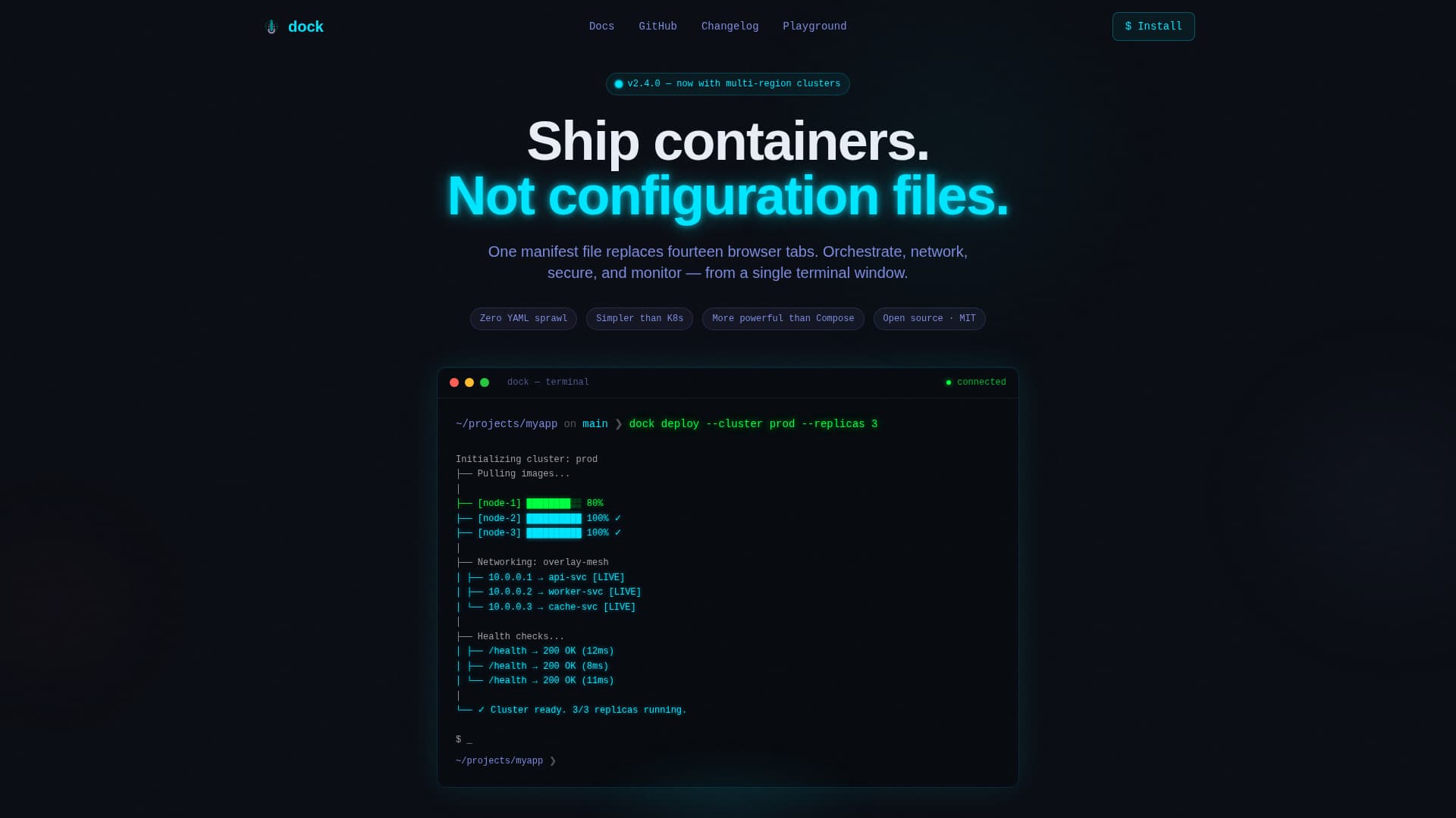 Stack — Powerful Software Deployment Landing Page Template