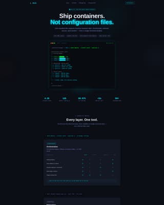 Stack — Powerful Software Deployment Landing Page Template