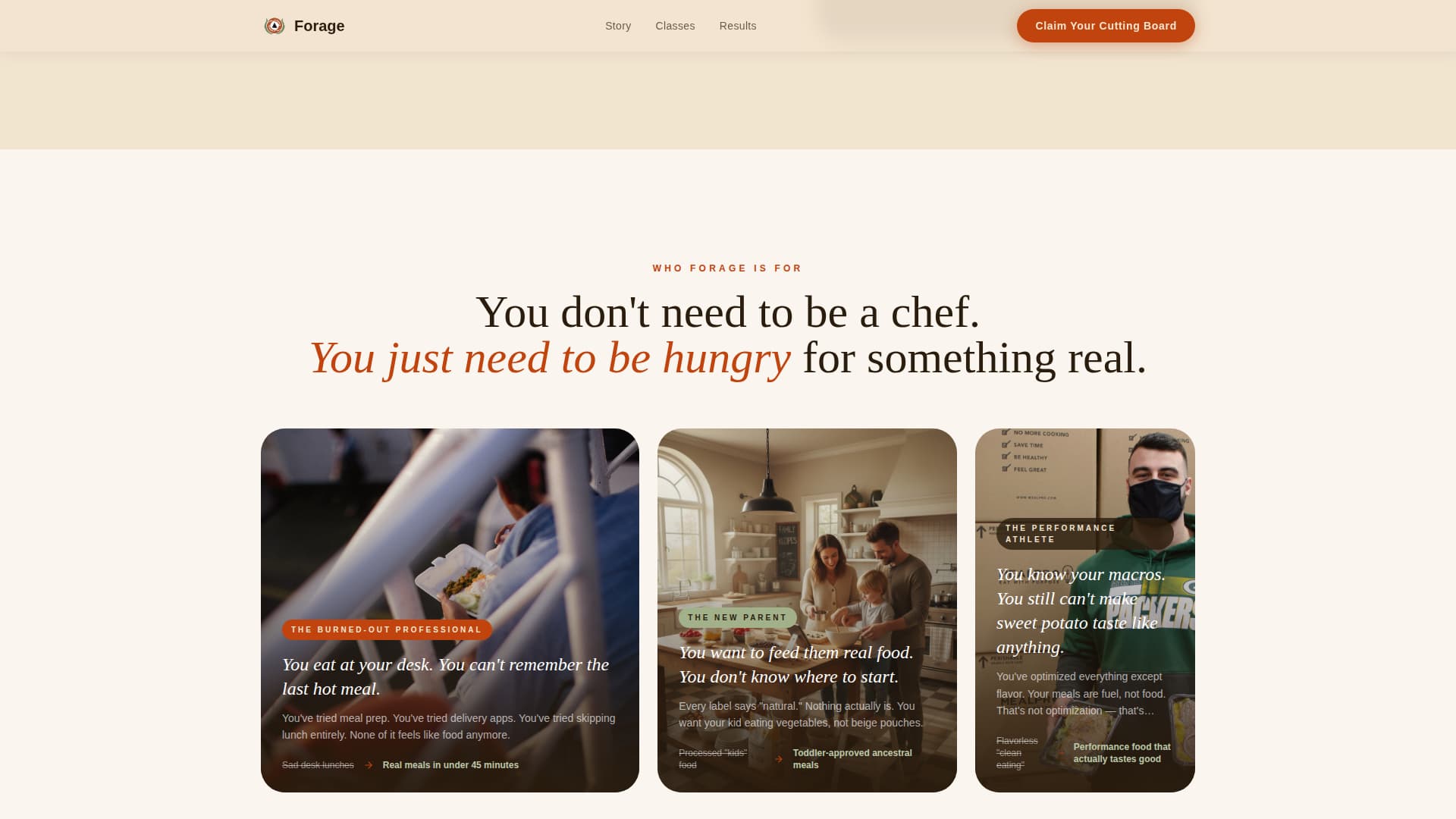 Paleo Food & Dining Booking Website Template