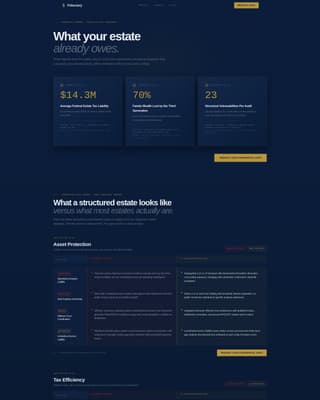 Fiduciary - Authoritative Familyoffice Landing Page Template