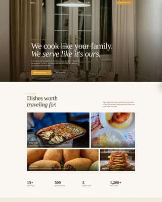 Plaza — Vibrant Catering Landing Page Template