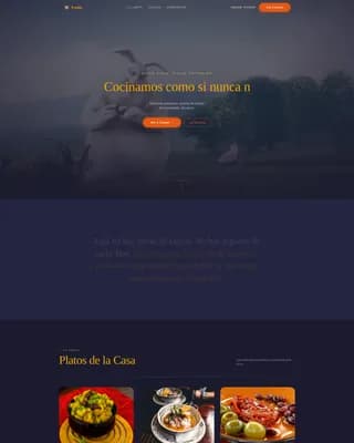 Casa — Retro Panamanian Landing Page Template