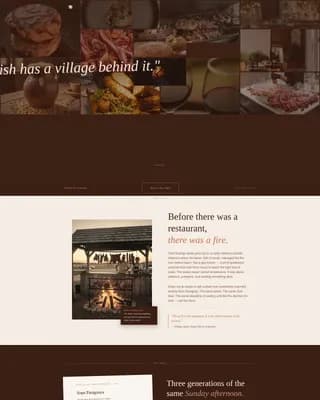 Asado - Authentic Paraguayan Restaurant Landing Page Template