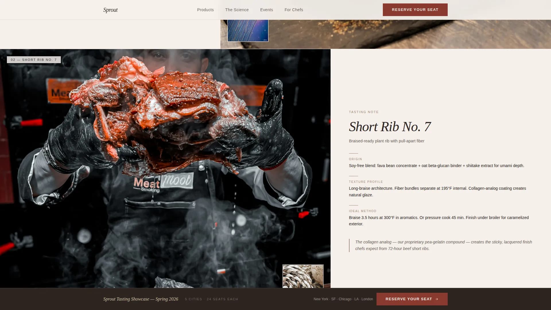 Verdant — Premium Protein Gallery Landing Page Template