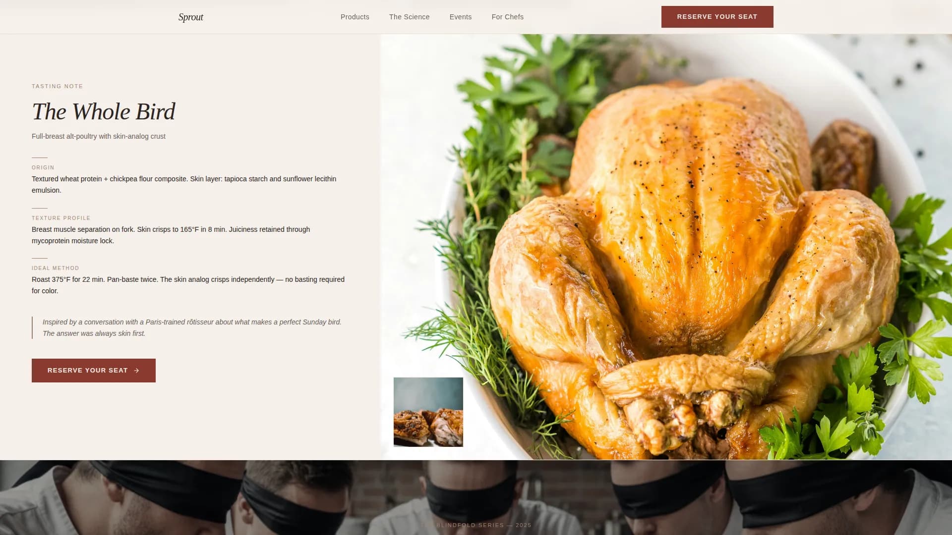 Verdant — Premium Protein Gallery Landing Page Template