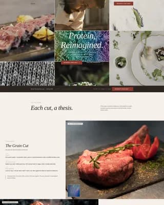 Verdant — Premium Protein Gallery Landing Page Template