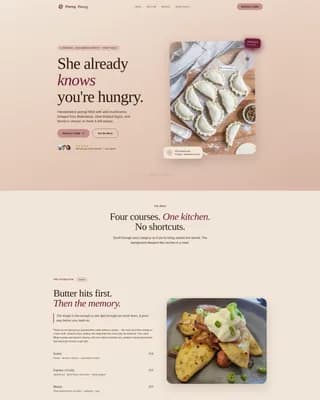 Piernik — Premium Polish Cuisine Landing Page Template