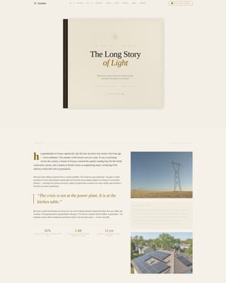 Sustain - Timeless Renewableenergy Landing Page Template