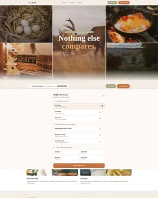 Poultry — Heritage Direct Farm Landing Page Template