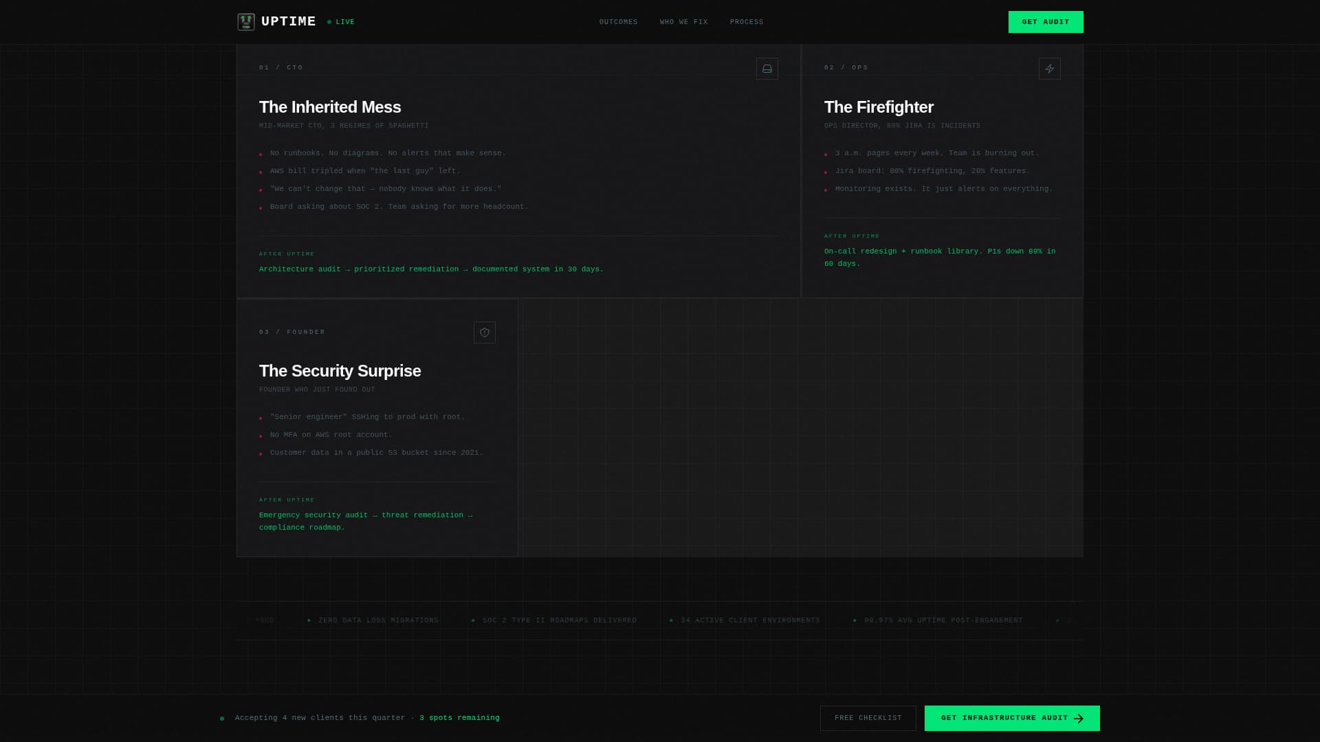 Monitor — Reliable IT Consulting Landing Page Template