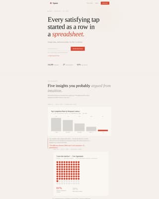 Typeset - Refined UX Newsletter Landing Page Template