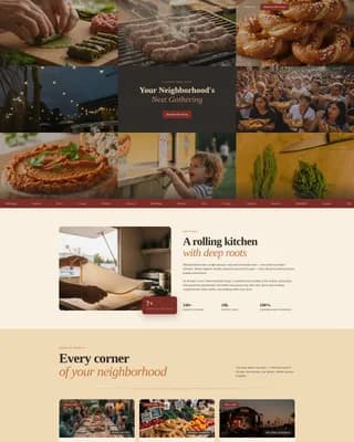 Carpati — Artisan Romanian Dining Landing Page Template