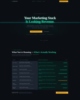 Marketing Agency Booking Website Template