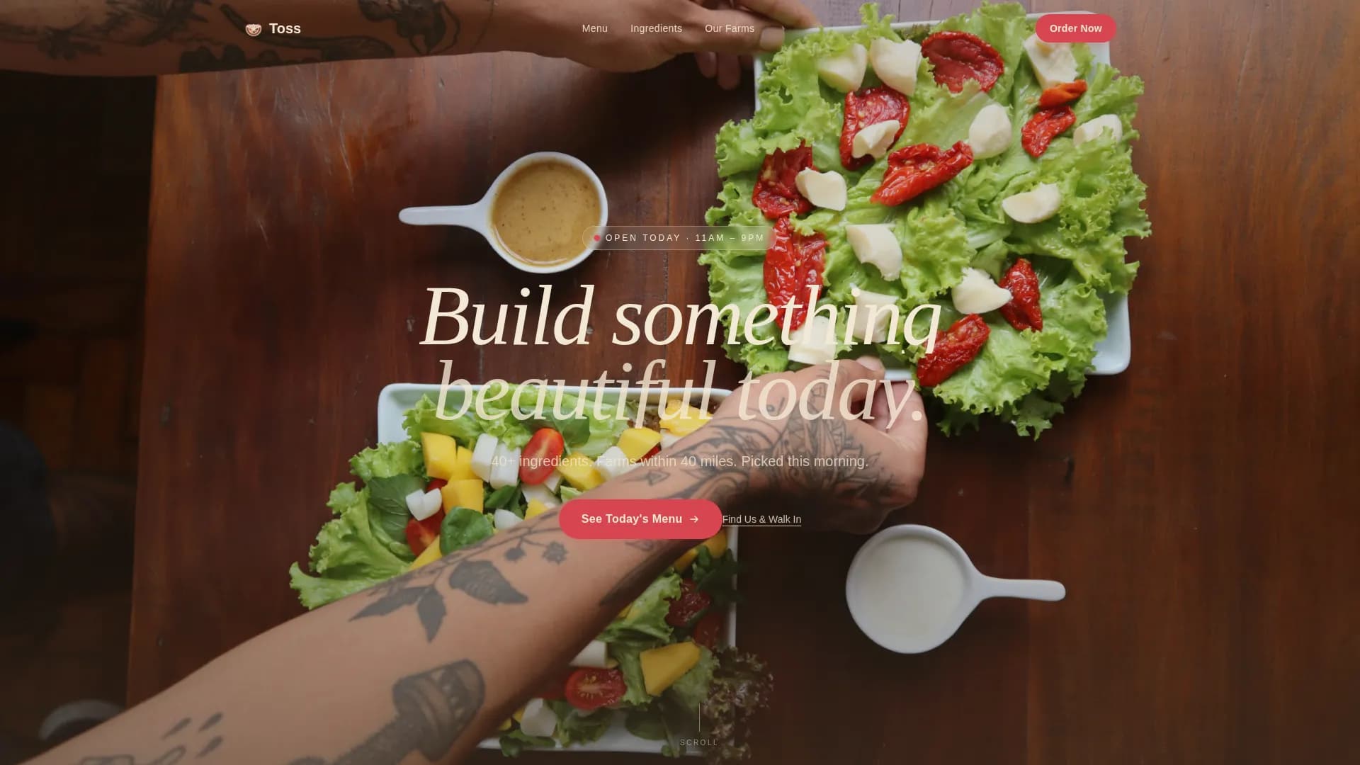 Fresh — Vibrant Wholesome Bowl Landing Page Template