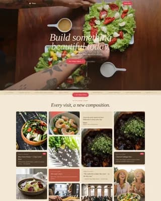 Fresh — Vibrant Wholesome Bowl Landing Page Template