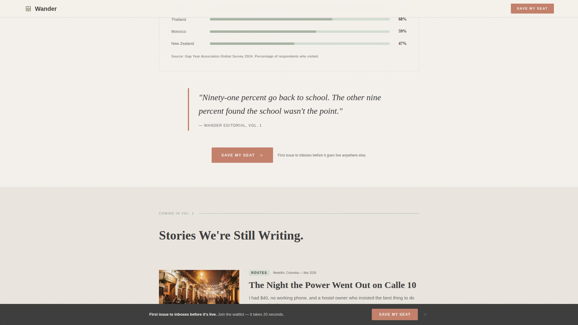 Personal Blog Specialist Pre-Launch Website Template