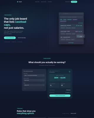 Empathy — Transparent Therapy Careers Landing Page Template