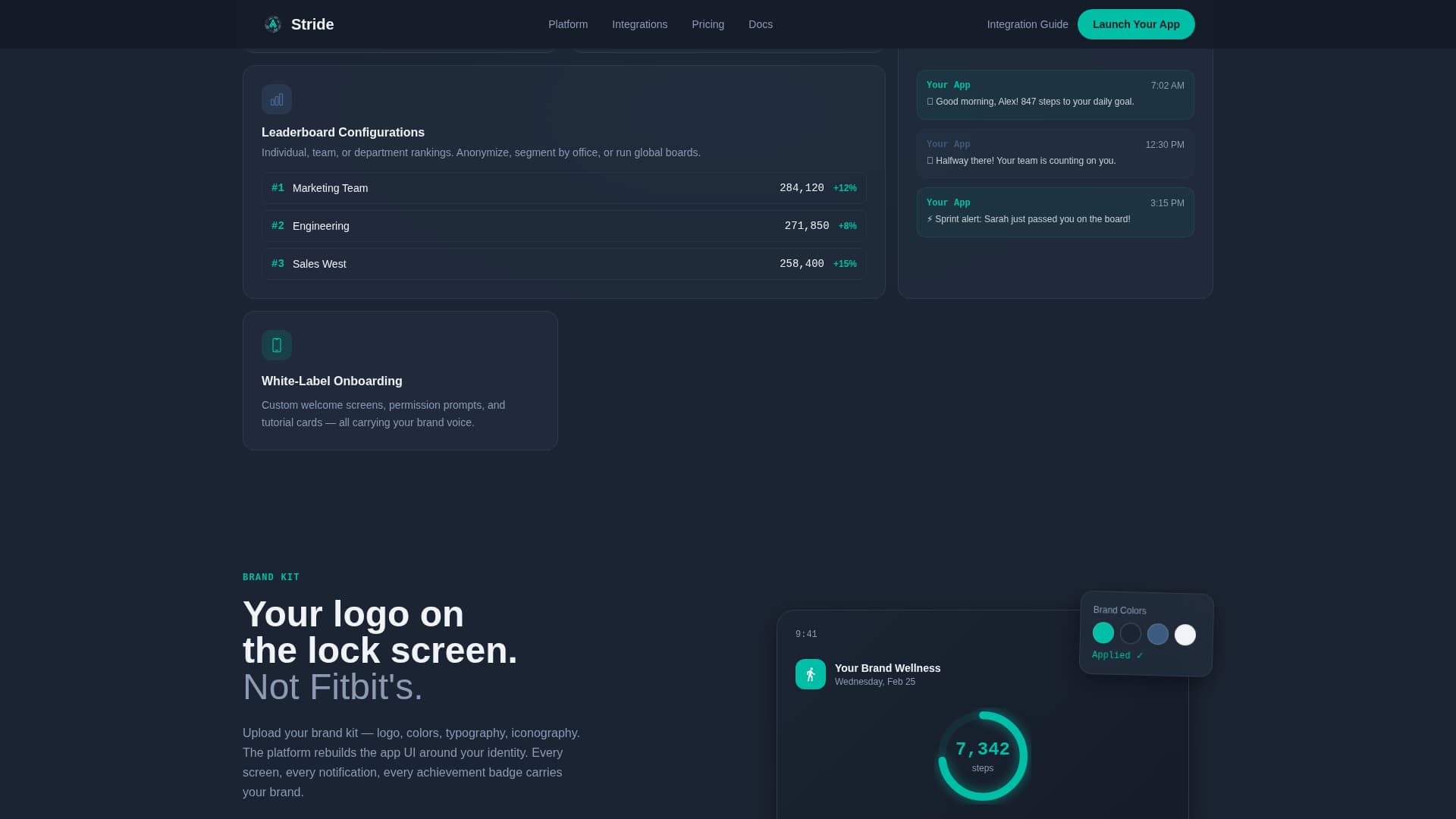 Velocity — Dynamic Fitness App Landing Page Template