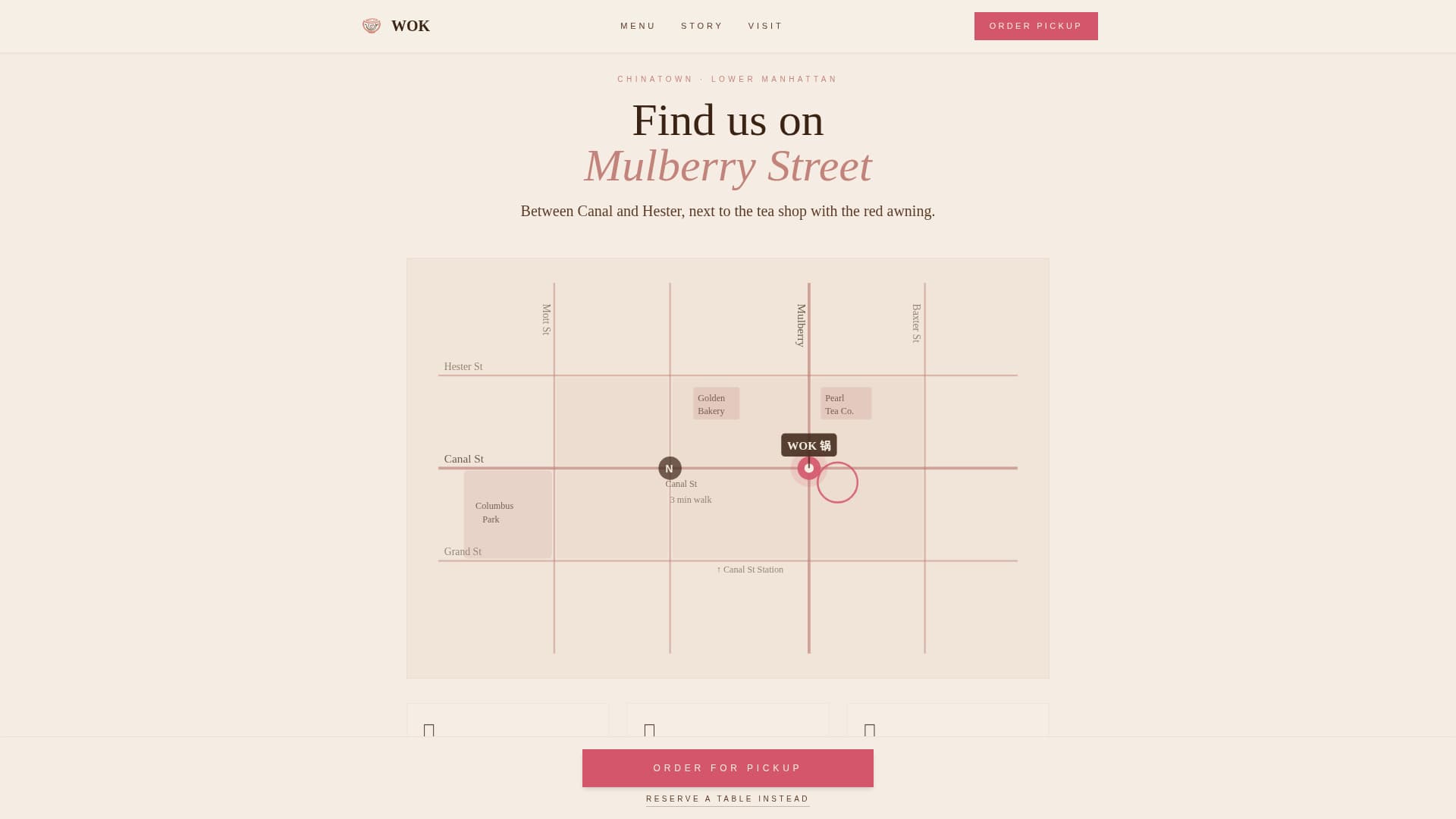 Chinese Cuisine & Dining Professional Website Template