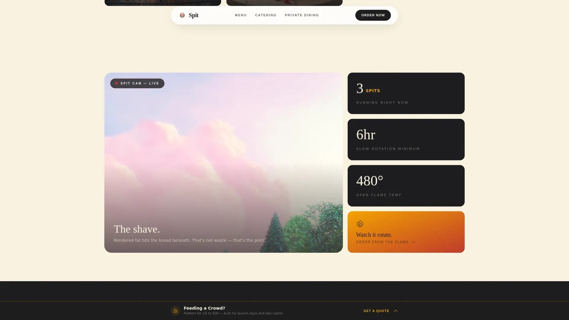 Middle Eastern Cuisine & Dining Premium Booking Website Template