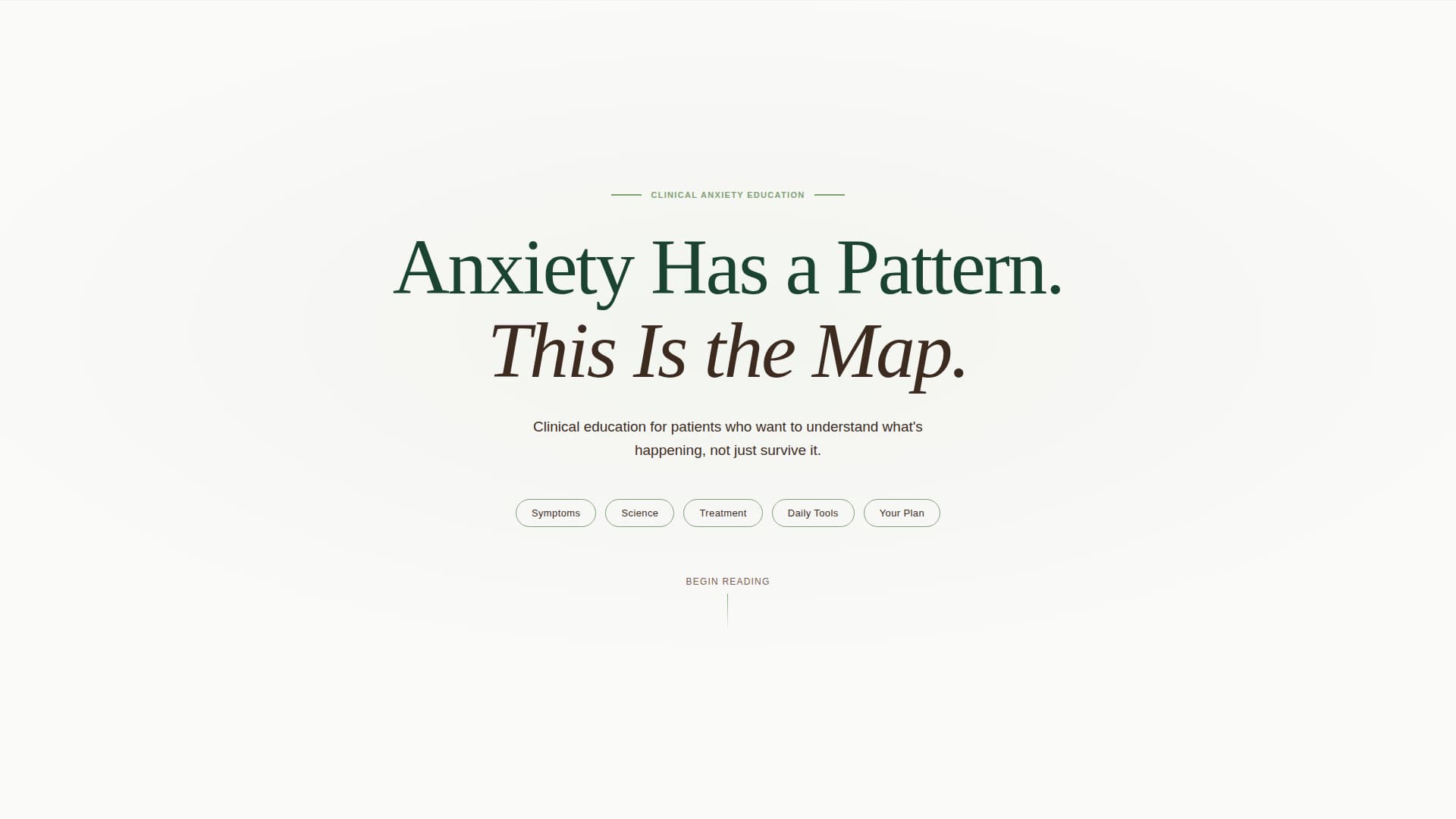 Serenity — Trusted Anxiety Education Landing Page Template