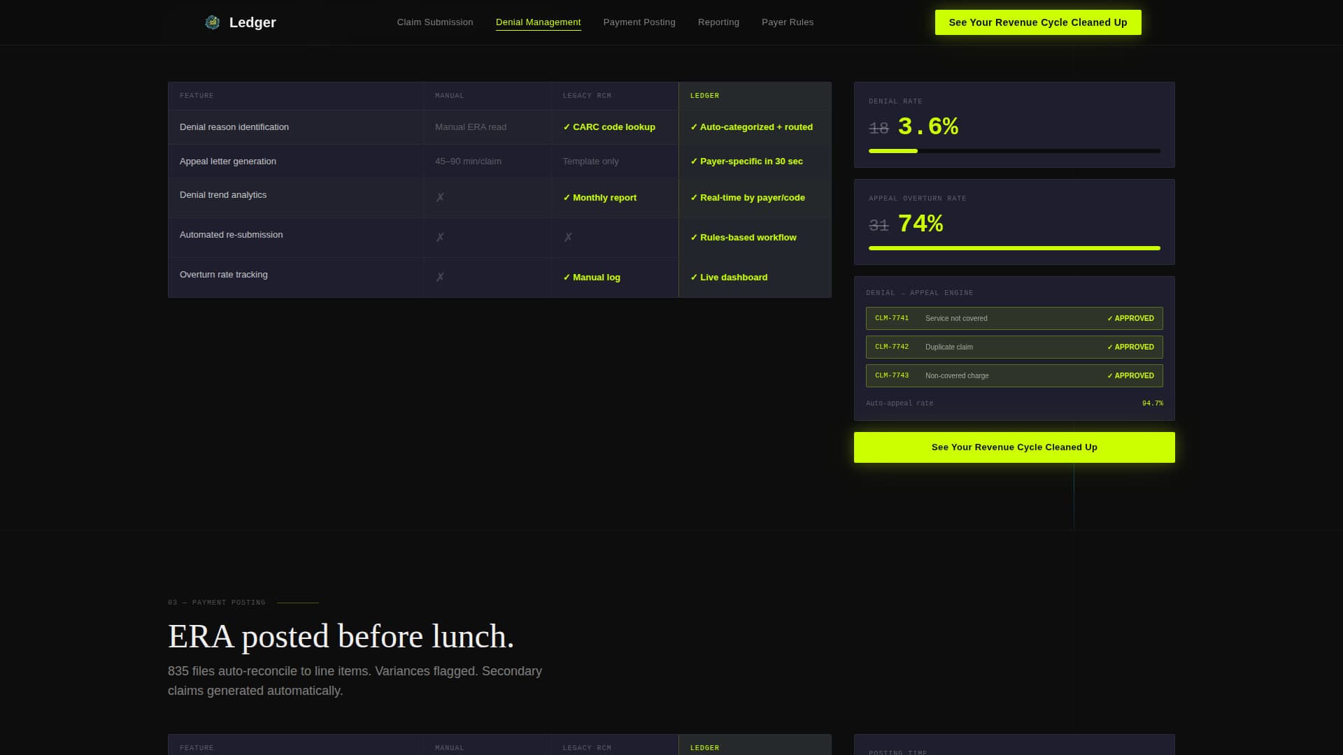 Healthcare Software & SaaS Booking Website Template