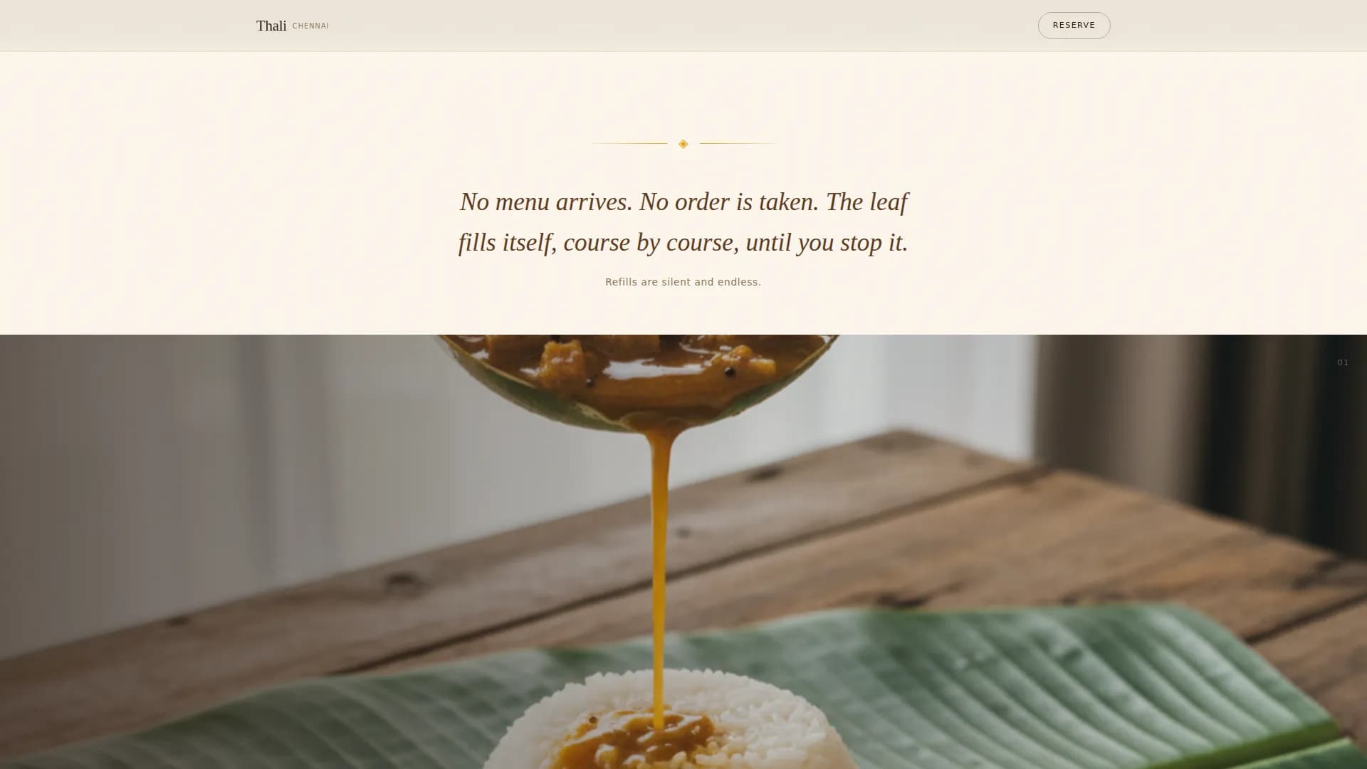 Regional & Specialty Restaurant Professional Website Template