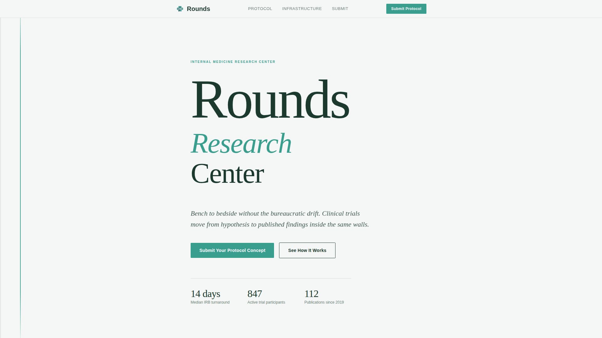 Internal Medicine Medicine Professional Website Template