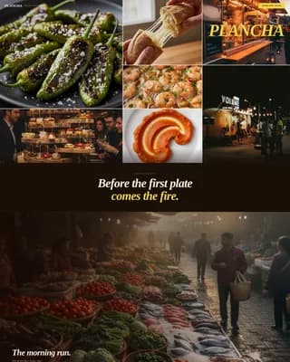 Plancha — Sizzling Spanish Cuisine Landing Page Template
