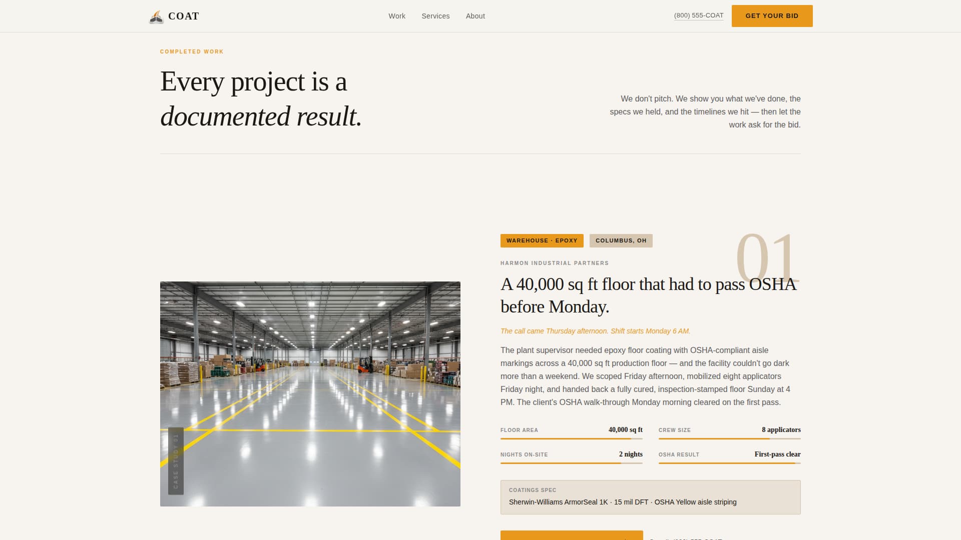 Painting & Wallpaper Portfolio Website Template